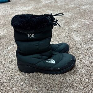 The North Face Black Insulated Winter Boots
